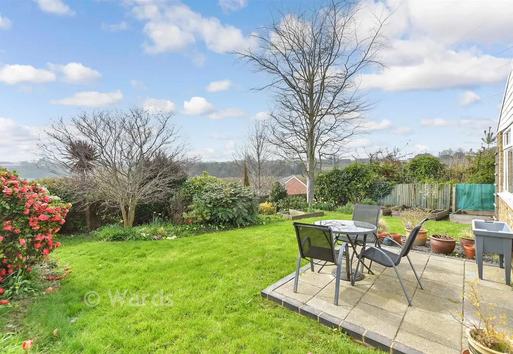 Rear Garden - Shorncliffe Road, Folkestone, Kent - Wards of Kent