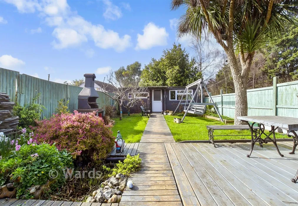 Rear Garden - Prestedge Avenue, Ramsgate, Kent - Wards of Kent