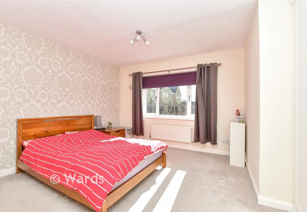 Bedroom 1 - Sheringham Close, Allington, Maidstone, Kent - Wards of Kent