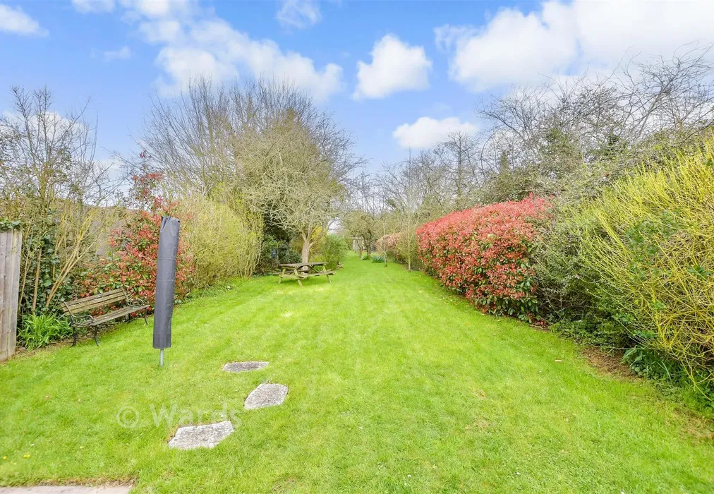 Rear Garden - Wheelers Lane, Linton, Maidstone, Kent - Wards of Kent