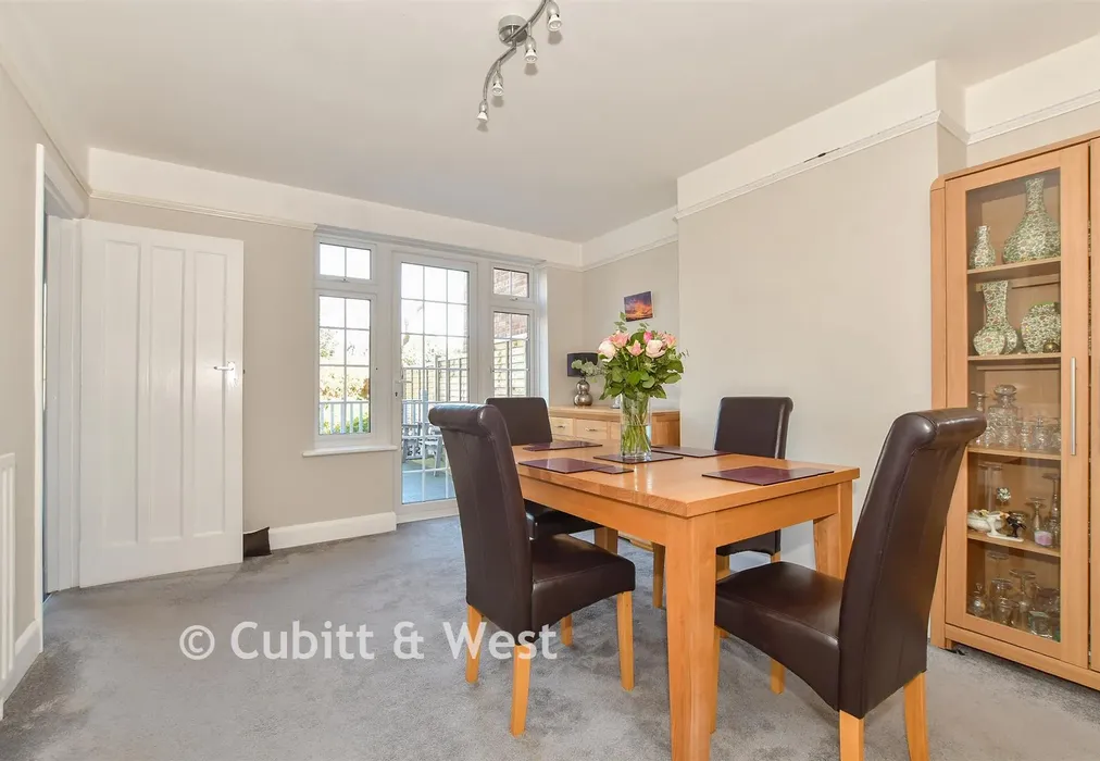 Dining Room - Rose Walk, Goring-By-Sea, Worthing, West Sussex - Wards of Kent