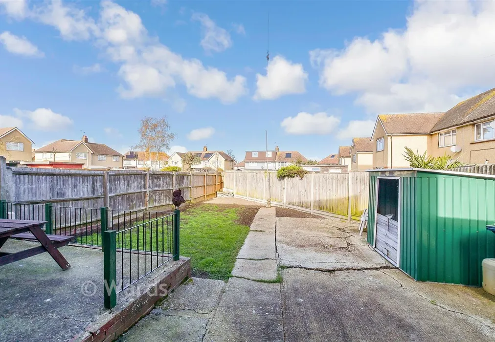 Rear Garden - Walmer Road, Whitstable, Kent - Wards of Kent