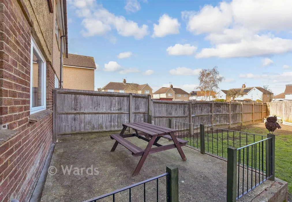 Rear Garden - Walmer Road, Whitstable, Kent - Wards of Kent