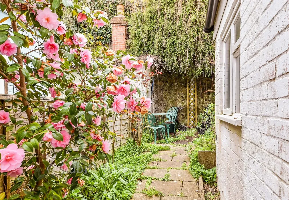 Rear Garden - New Road, Lewes, East Sussex - Wards of Kent