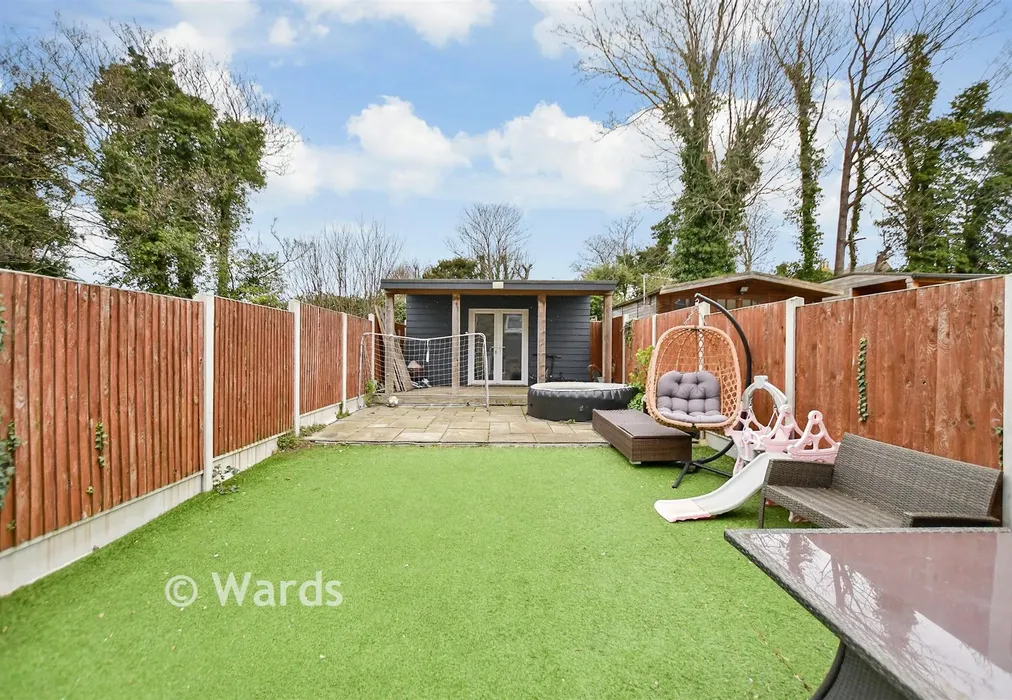 Rear Garden - Connaught Road, Margate, Kent - Wards of Kent
