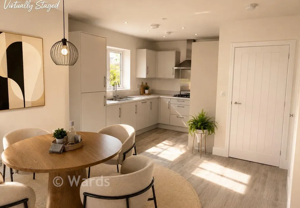 Staged Kitchen Diner - Blake Gardens, Scocles Road, Minster-On-Sea, Kent - Wards of Kent