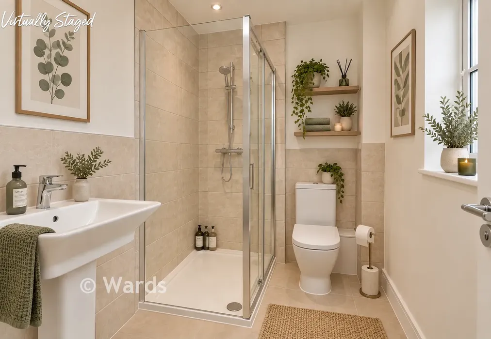 Staged En-Suite - Blake Gardens, Scocles Road, Minster-On-Sea, Kent - Wards of Kent