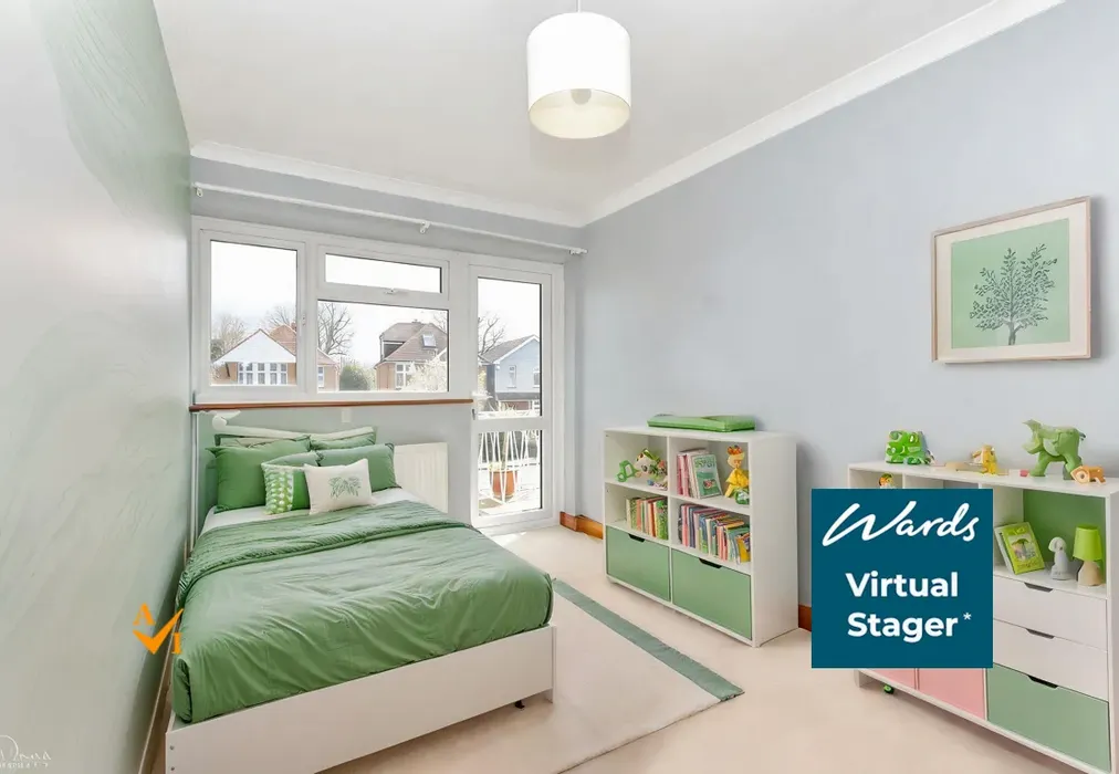 Bedroom 2 (Modern style) - Bradley Drive, Sittingbourne, Kent - Wards of Kent