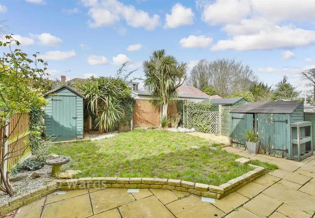 Rear Garden - Bradley Drive, Sittingbourne, Kent - Wards of Kent
