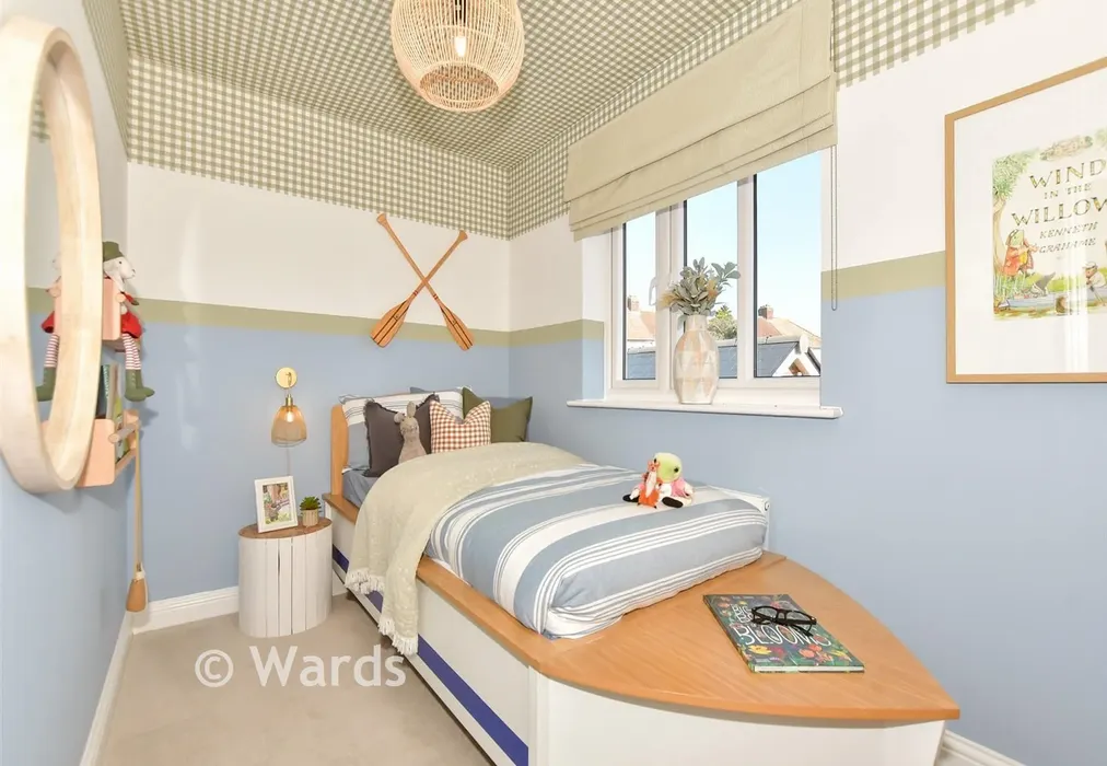 Bedroom 3 - Wellington Gardens, Cross Road, Walmer, Kent - Wards of Kent