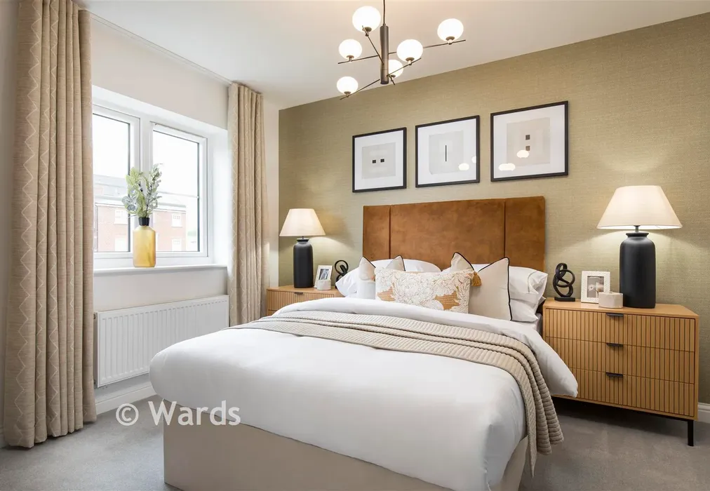 Bedroom 1 - Cross Road, Wellington Gardens, Walmer, Kent - Wards of Kent