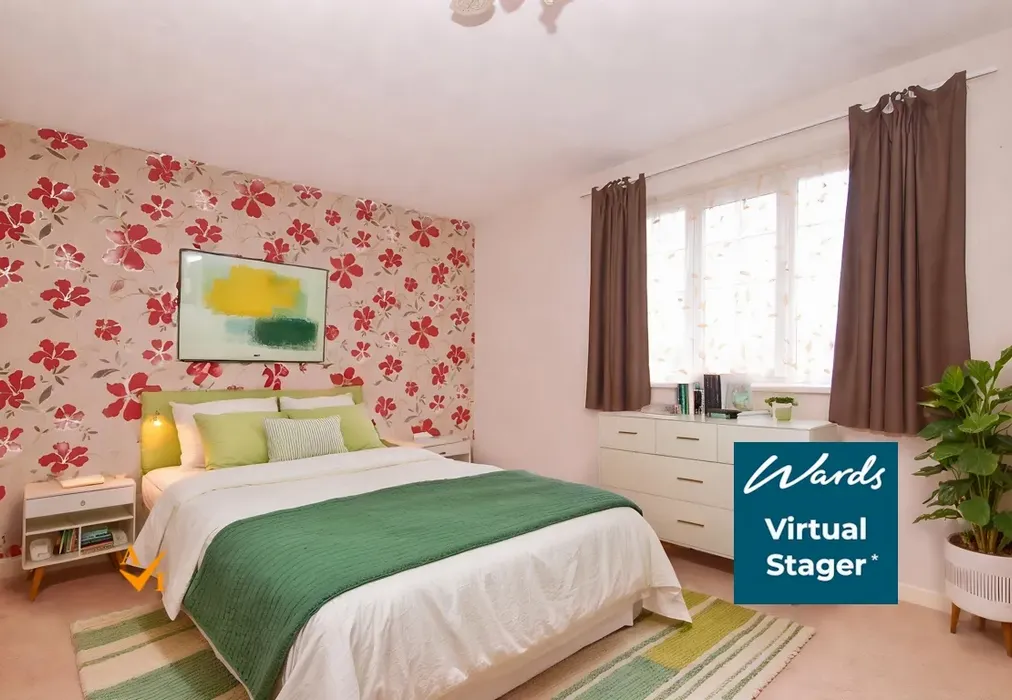 Bedroom 1 (Nordic style) - Periwinkle Close, Sittingbourne, Kent - Wards of Kent