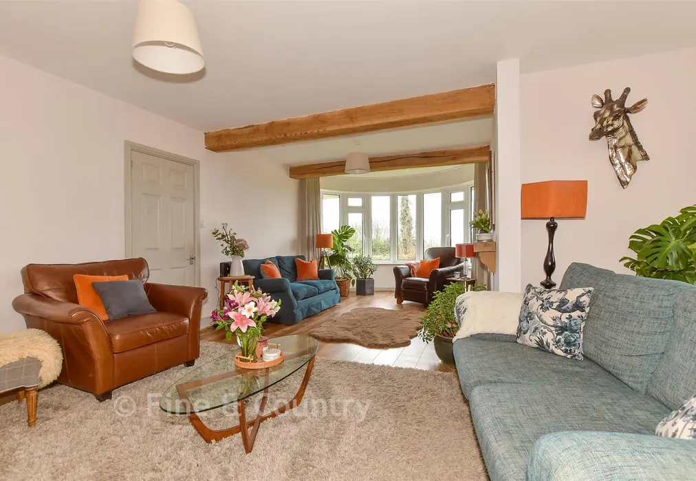 Living Room - Preston Hill, Wingham, Canterbury, Kent - Wards of Kent