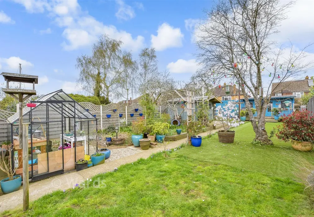 Rear Garden - London Road, Ditton, Aylesford, Kent - Wards of Kent