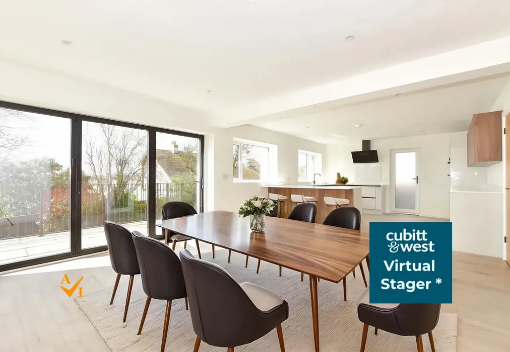 Kitchen/ Dining Room (Modern style) - Crescent Drive North, Woodingdean, Brighton, East Sussex - Wards of Kent