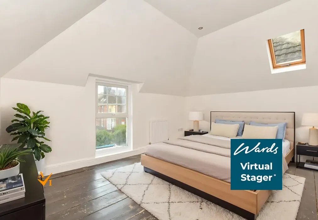 Bedroom 2 (Nordic style) - West Cliff Road, Ramsgate, Kent - Wards of Kent