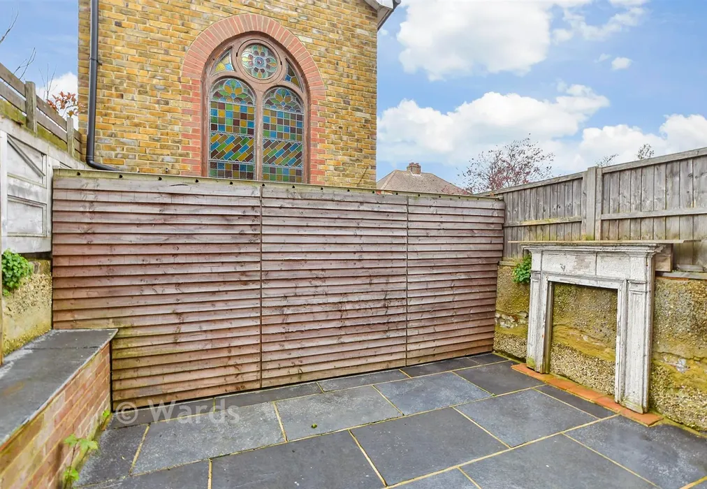 Rear Garden - West Cliff Road, Ramsgate, Kent - Wards of Kent