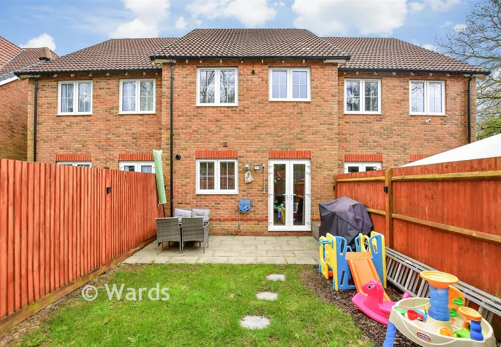 Rear Elevation - Farleigh Heights, Tovil, Kent - Wards of Kent