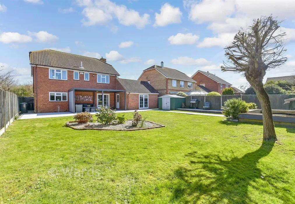 Rear Elevation - Ladyfields, Broomfield, Herne Bay, Kent - Wards of Kent