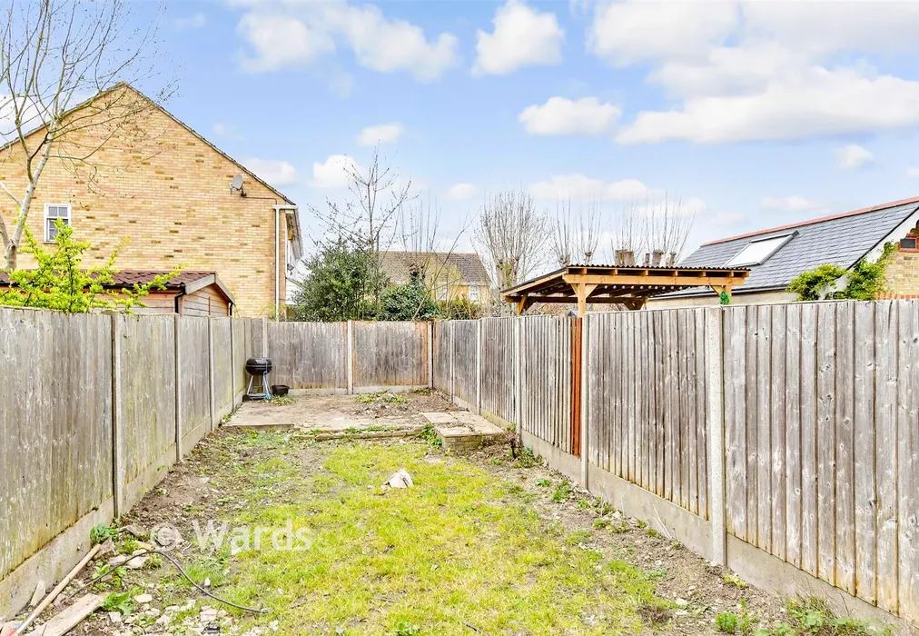 Rear Garden - Great Queen Street, Dartford, Kent - Wards of Kent