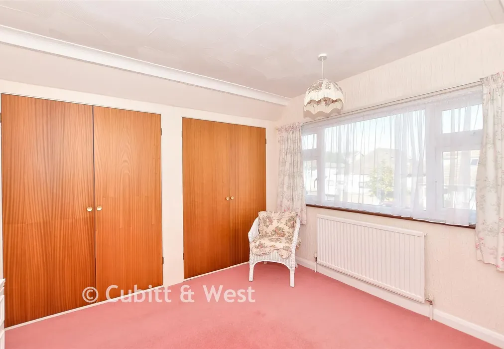 Bedroom 2 - Downsview Avenue, Woodingdean, Brighton, East Sussex - Wards of Kent