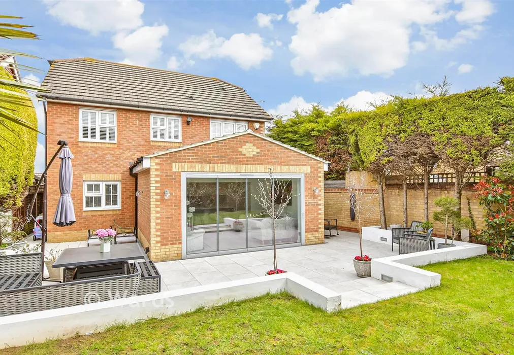 Rear Elevation - Wilks Close, Rainham, Gillingham, Kent - Wards of Kent