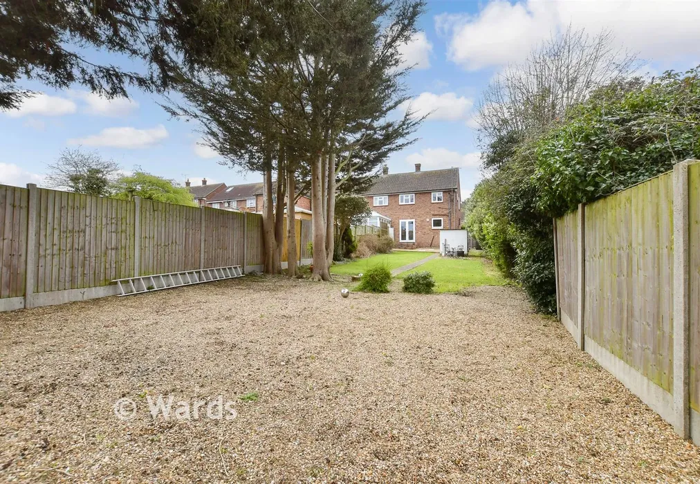 Rear Garden - Saddleton Road, Whitstable, Kent - Wards of Kent