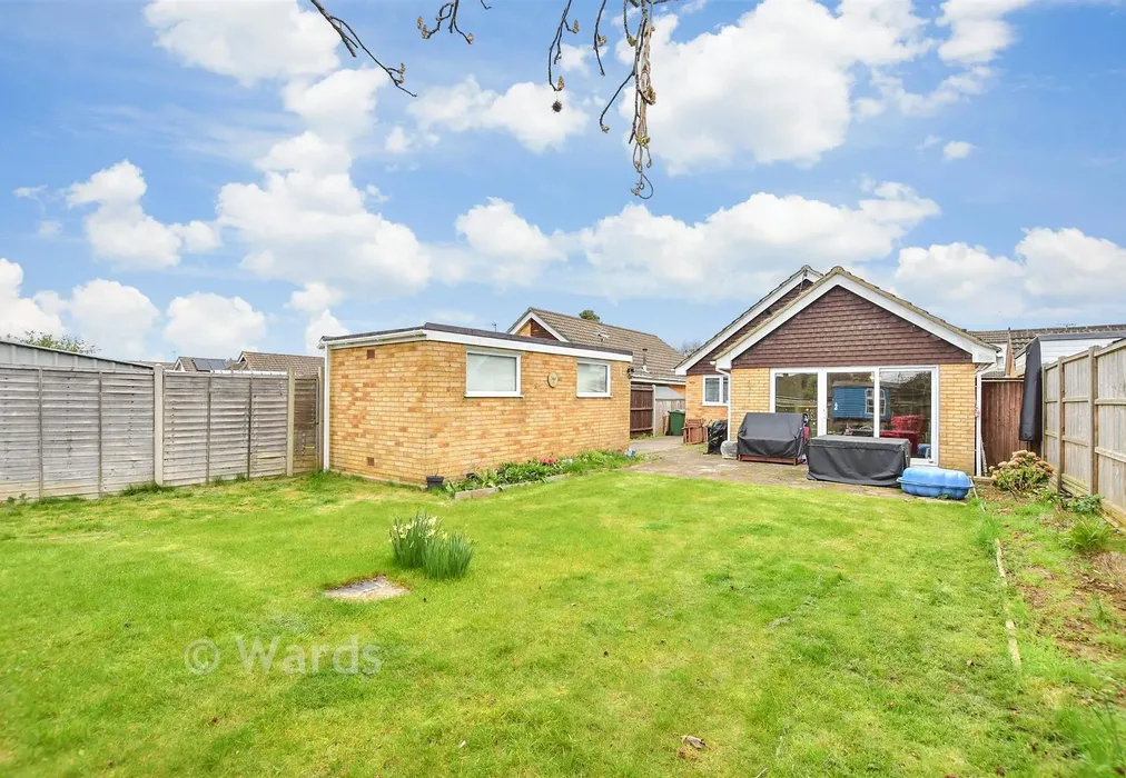 Rear Elevation - Halstow Close, Loose, Maidstone, Kent - Wards of Kent