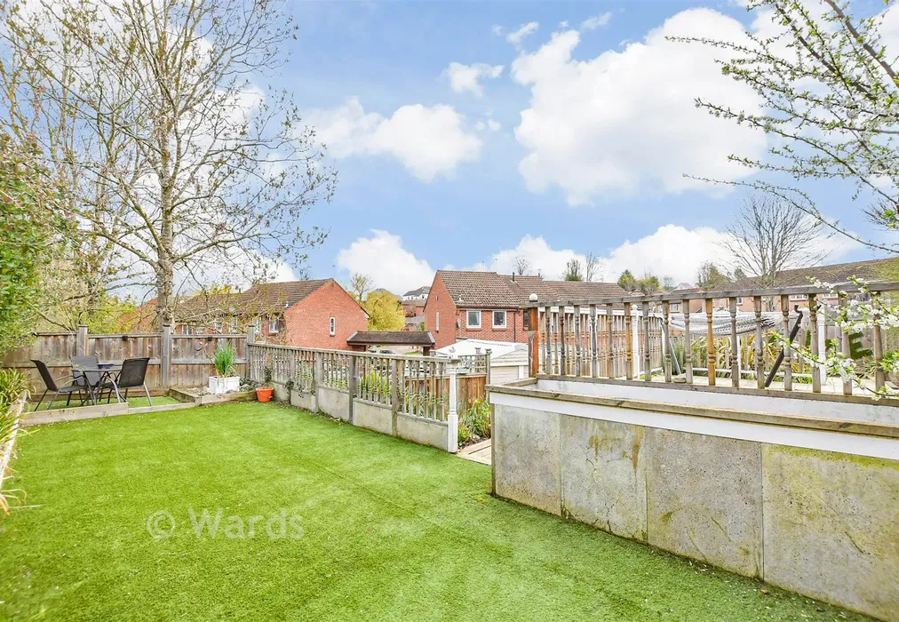 Rear Garden - The Quern, Maidstone, Kent - Wards of Kent