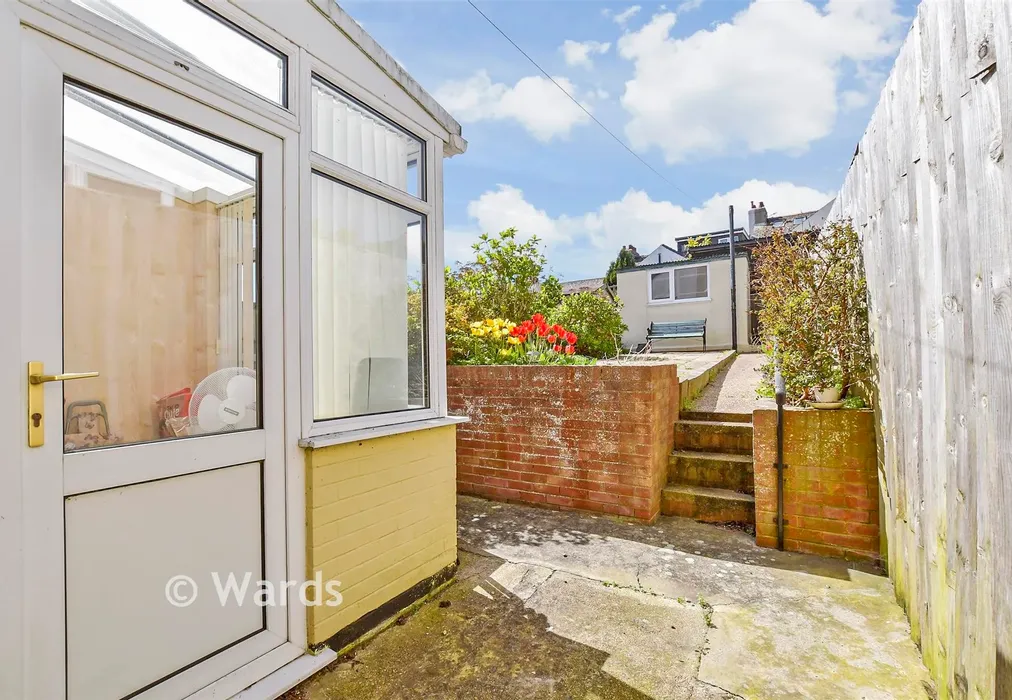 Rear Garden - Kitchener Road, Dover, Kent - Wards of Kent