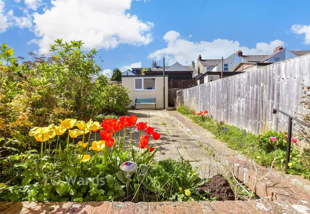 Rear Garden - Kitchener Road, Dover, Kent - Wards of Kent