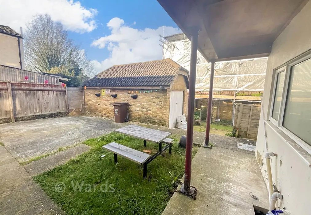 Rear Garden - Victoria Street, Gillingham, Kent - Wards of Kent
