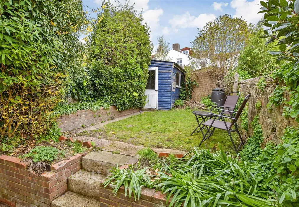 Rear Garden - Waldegrave Road, Brighton, East Sussex - Wards of Kent