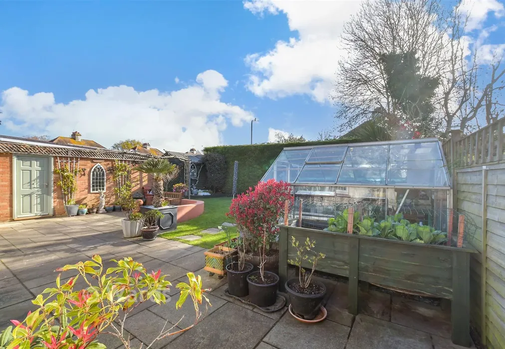 Rear Garden - Cherry Gardens, Herne Bay, Kent - Wards of Kent