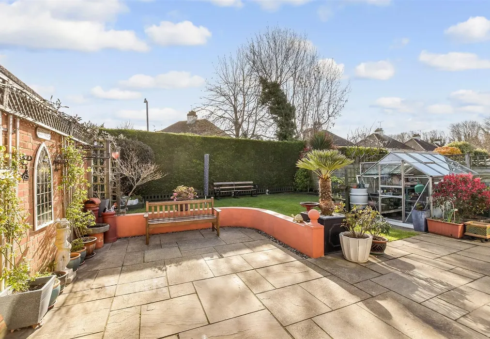 Rear Garden - Cherry Gardens, Herne Bay, Kent - Wards of Kent