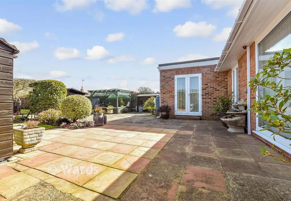 Rear Garden - Northdown Road, Margate, Kent - Wards of Kent