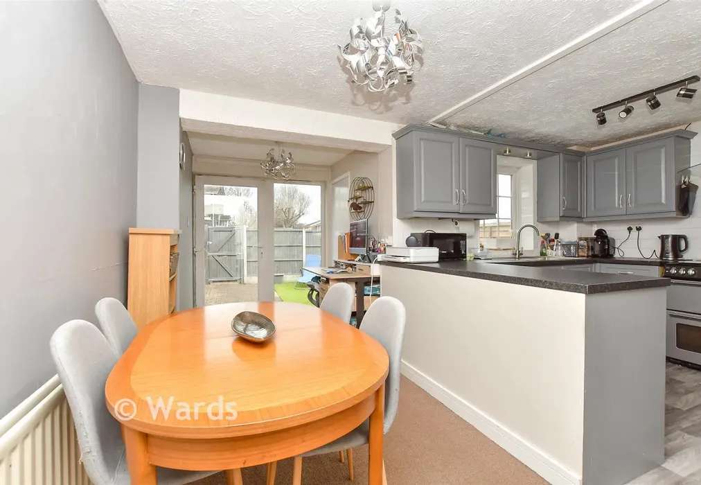 Kitchen/    Dining Area - Balmoral Terrace, Sittingbourne, Kent - Wards of Kent