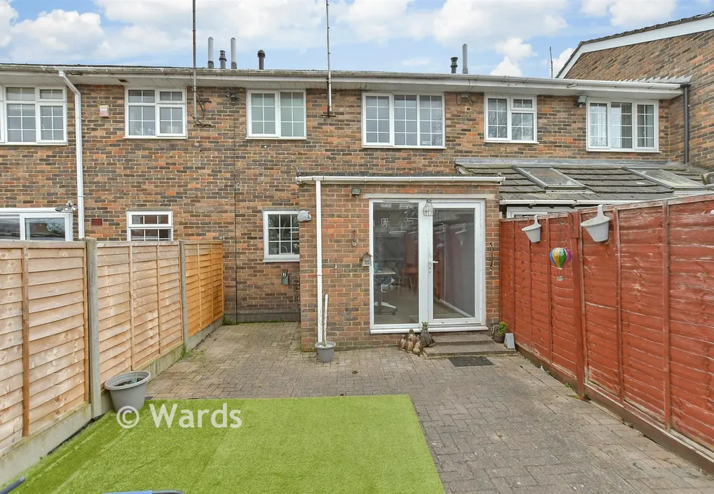Rear Elevation - Balmoral Terrace, Sittingbourne, Kent - Wards of Kent