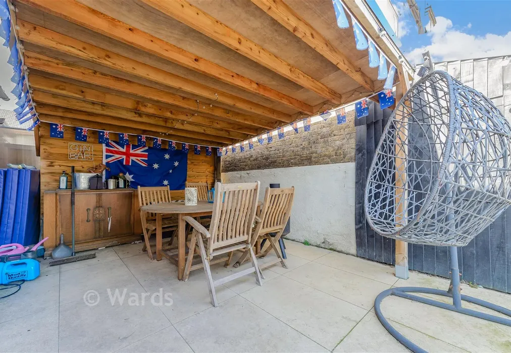 Rear Garden - Sussex Road, Dartford, Kent - Wards of Kent