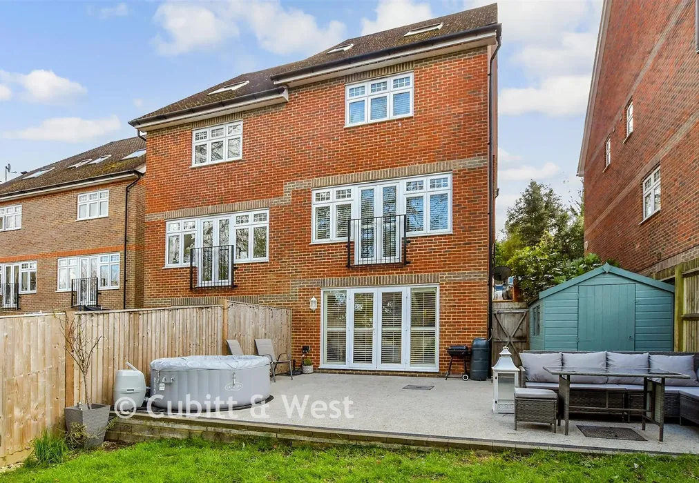Rear Elevation - Tupwood Gardens, Caterham, Surrey - Wards of Kent