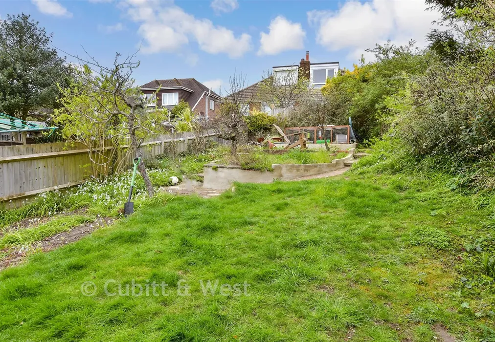 Rear Garden - Wilmington Way, Brighton, East Sussex - Wards of Kent