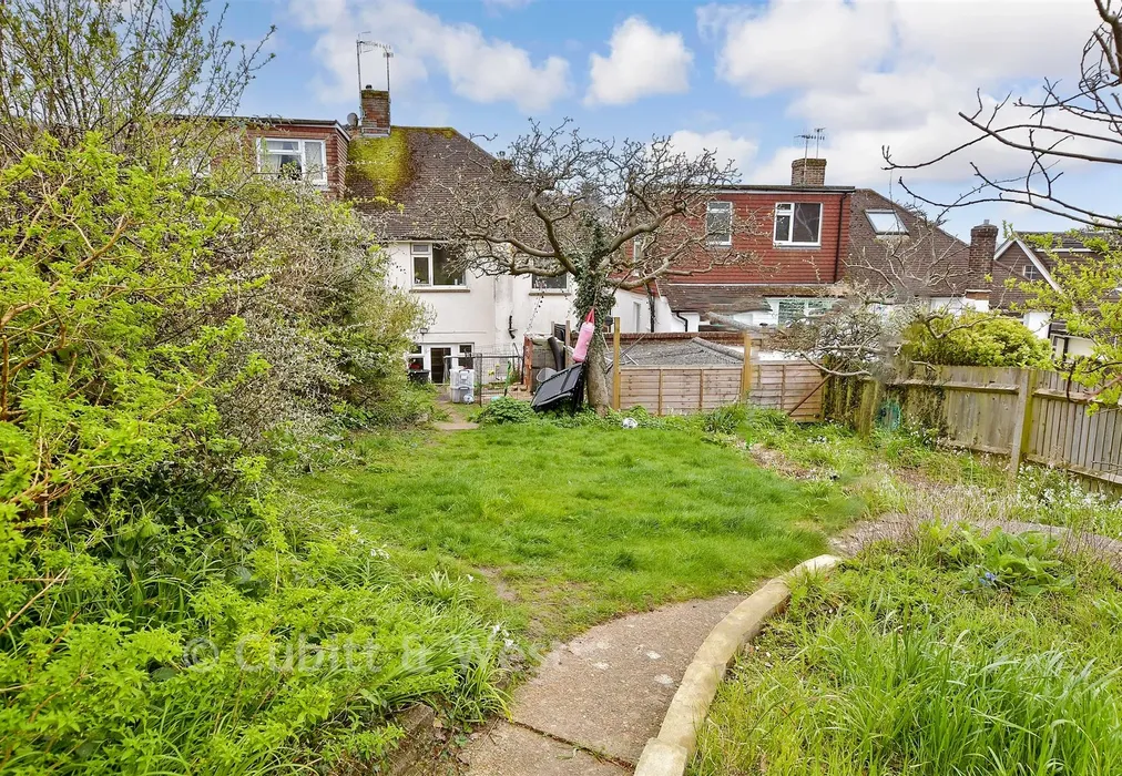 Rear Garden - Wilmington Way, Brighton, East Sussex - Wards of Kent