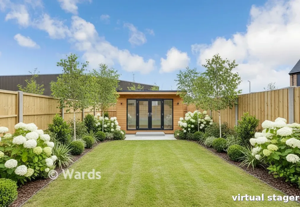 Garden - Sutherland Park, Boundary Road, Hythe, Kent - Wards of Kent
