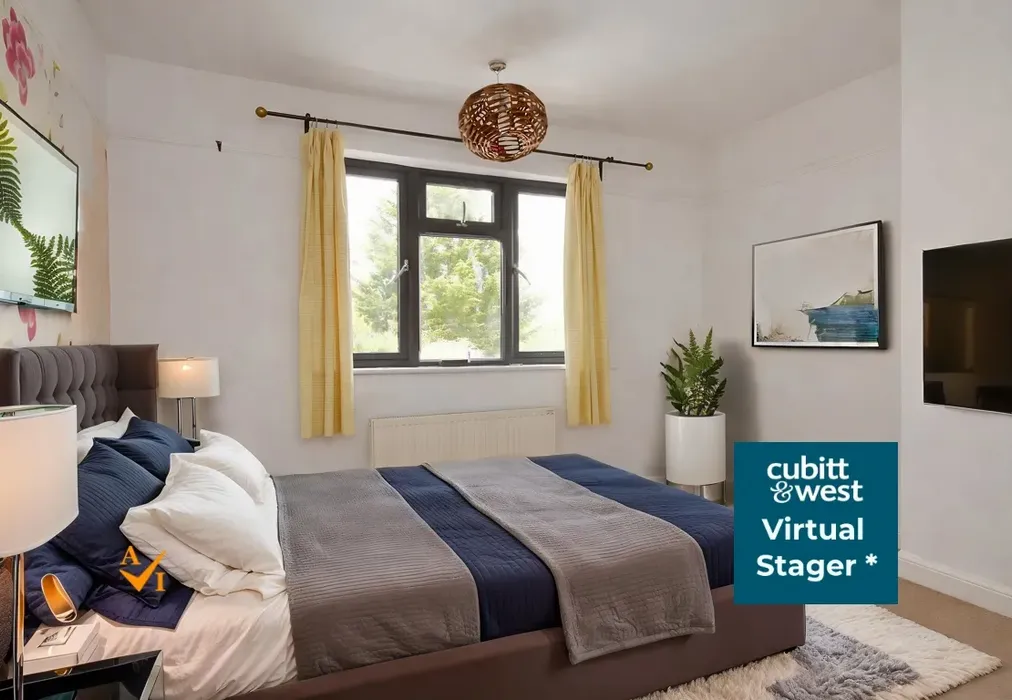 Bedroom 2 (Modern style) - Carden Avenue, Brighton, East Sussex - Wards of Kent