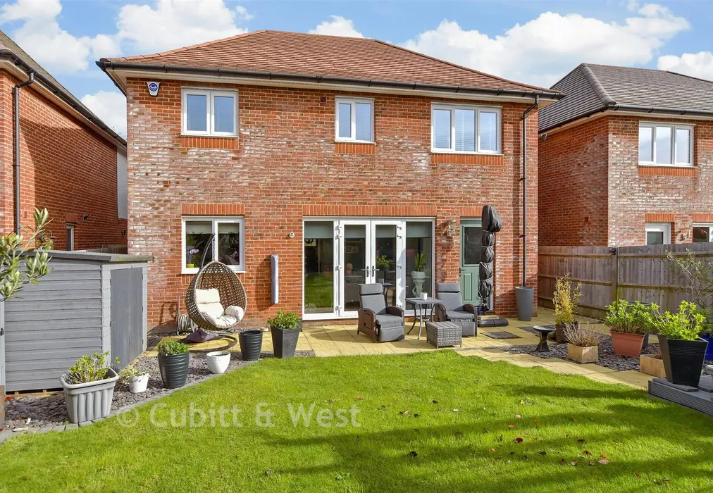 Rear Elevation - Skylark Way, Barnham, Bognor Regis, West Sussex - Wards of Kent