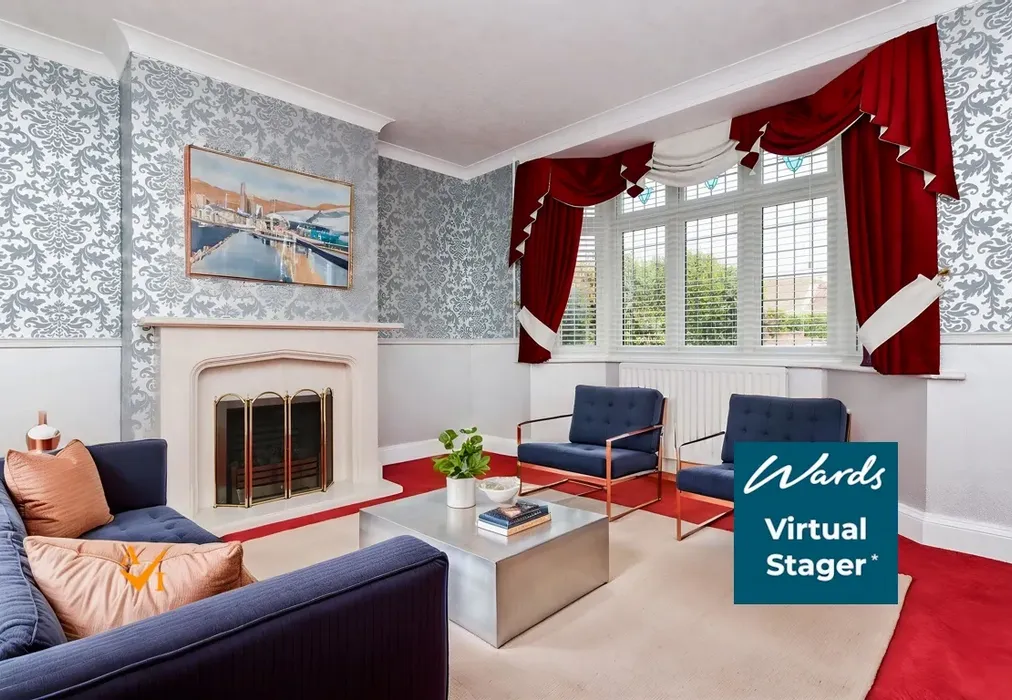 Lounge (Modern style) - Salisbury Avenue, Broadstairs, Kent - Wards of Kent