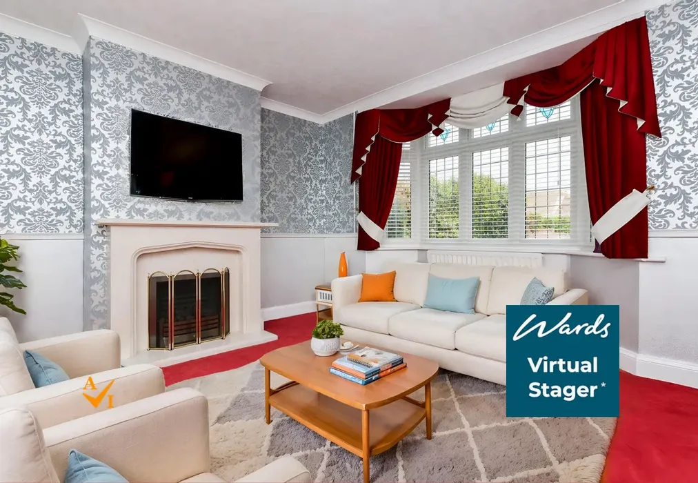 Lounge (Contemporary style) - Salisbury Avenue, Broadstairs, Kent - Wards of Kent