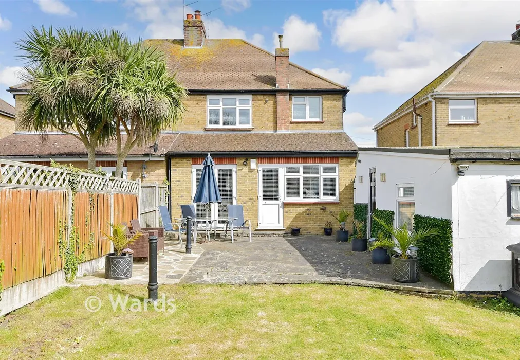 Rear Elevation - Salisbury Avenue, Broadstairs, Kent - Wards of Kent