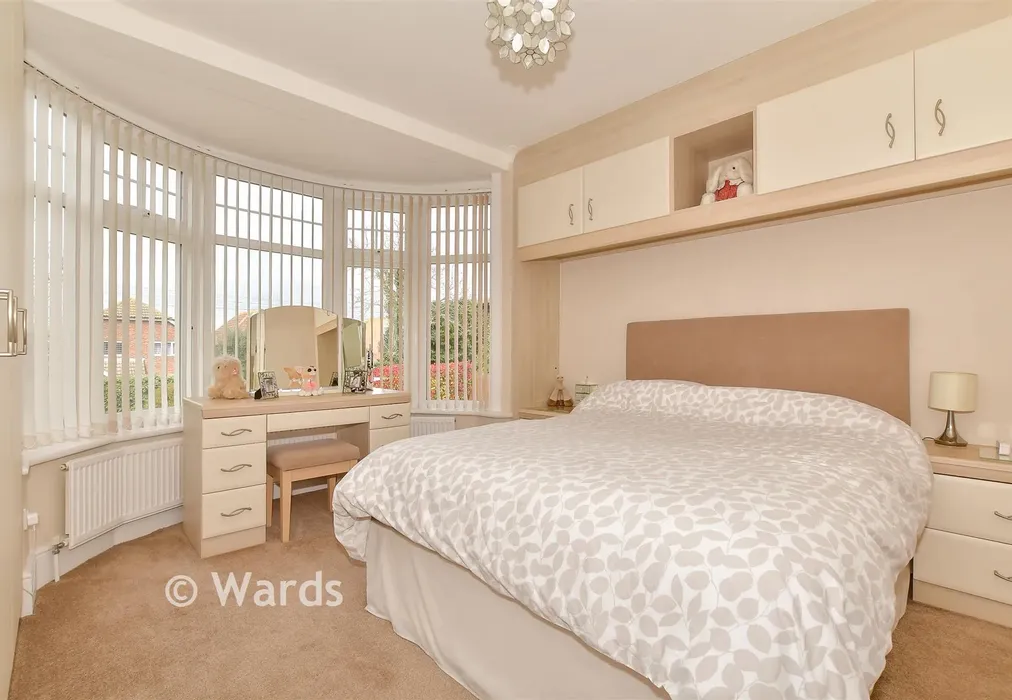 Bedroom 1 - Gainsborough Drive, Herne Bay, Kent - Wards of Kent