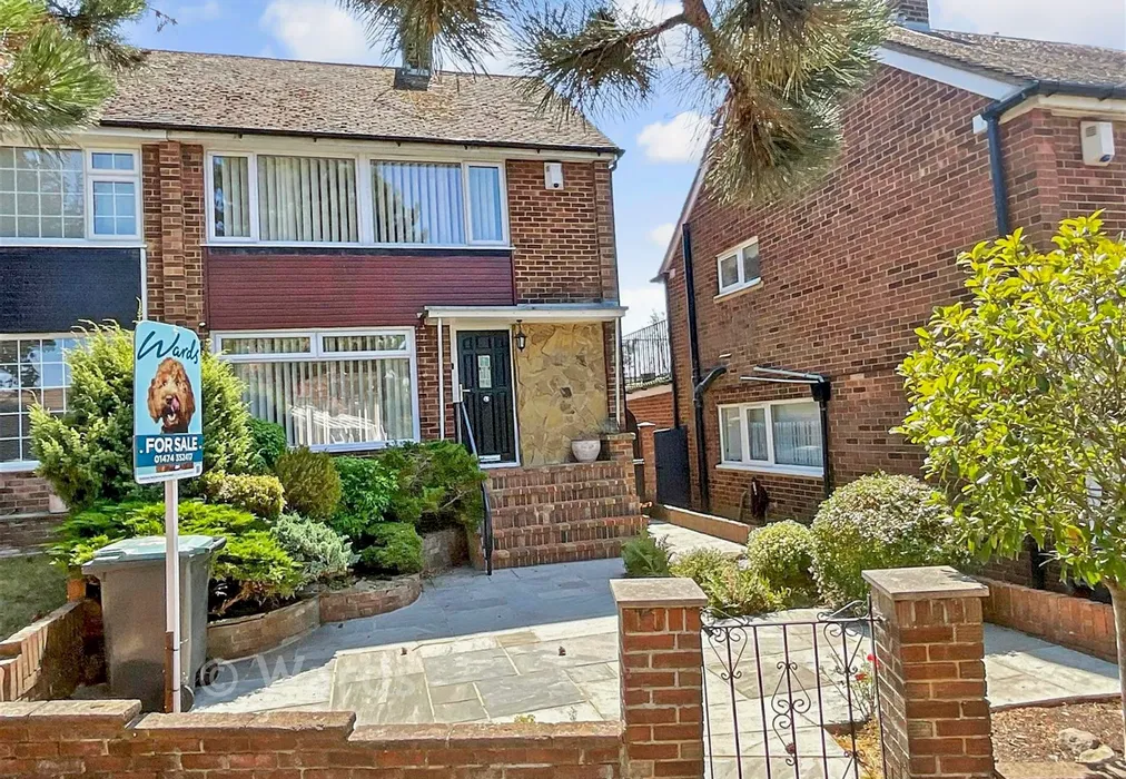 Front New - Chalky Bank, Gravesend, Kent - Wards of Kent